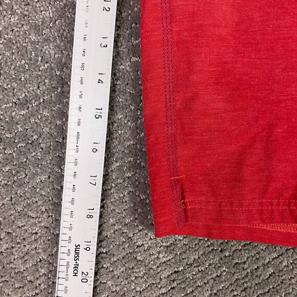 Fair Harbor Nautilus Board Shorts Men's 34 Blue Red Swim Trunks Shorts - Picture 12 of 13